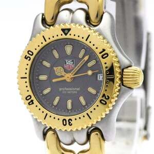TAG HEUER Sel Professional 200M Gold Plated Steel Ladies Watch WG1420